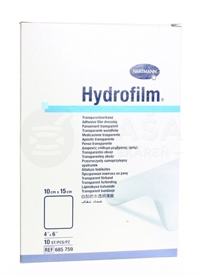 Hydrofilm Samolepiaci transparentný obväz (10 x 15 cm)