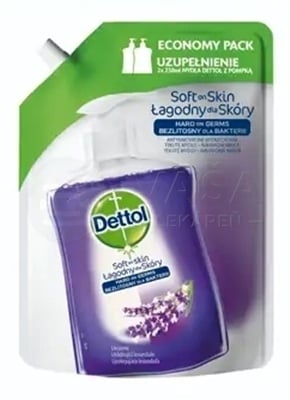 Dettol Náhradná náplň do tekutého mydla s výťažkom z levandule