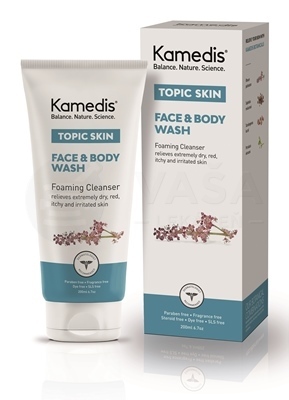 Kamedis Topic Skin Umývací gél na tvár a telo