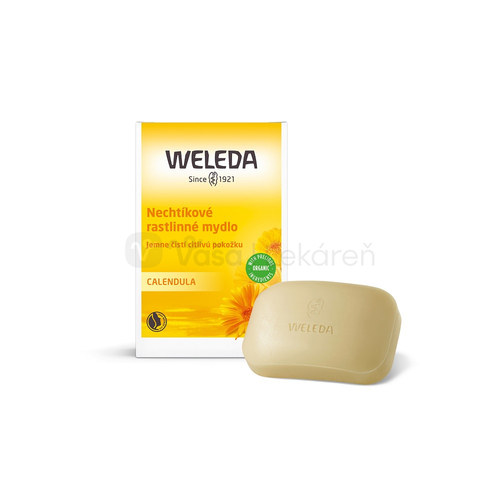 WELEDA Nechtíkové rastlinné mydlo