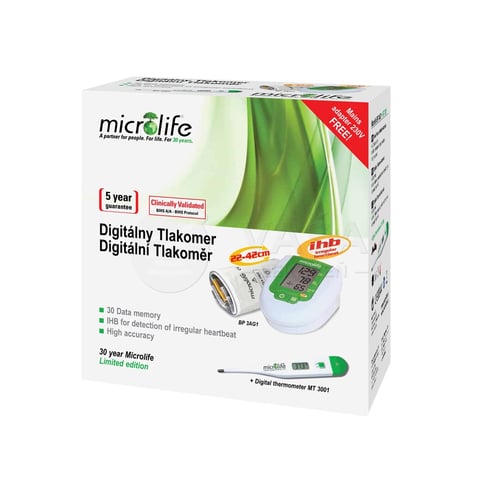 Microlife BP 3AGI Digitálny automatický tlakomer na rameno (Set)