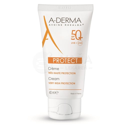 A-DERMA Protect krém na normálnu až suchú krehkú pokožku SPF50+