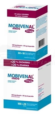 Mobivenal Micro Simple (Akciové balenie)