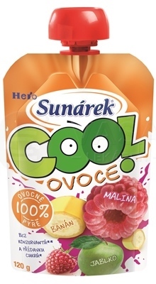 Sunarek Cool Ovoc:malina,banan,jablk 120g od 1rxxx