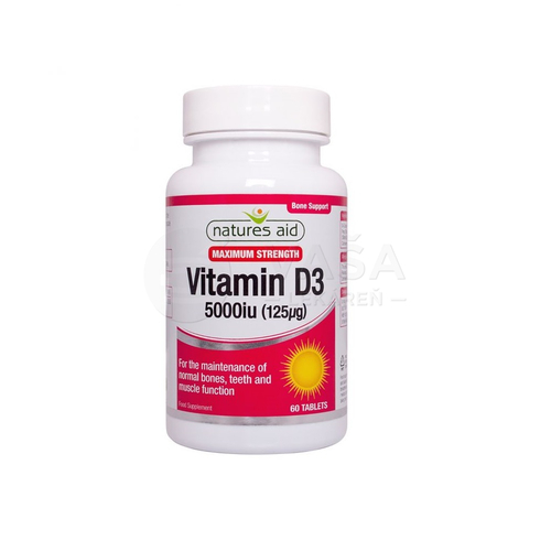 Natures Aid Vitamín D3 5000 IU