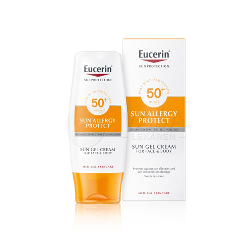 Eucerin Sun Allergy Protect Krémový gél na pokožku so sklonom k slnečnej alergii SPF50+