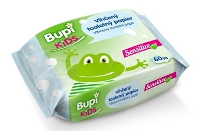 Bupi Kids Detský vlhčený toaletný papier Sensitive