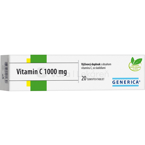 GENERICA Vitamín C 1000 mg