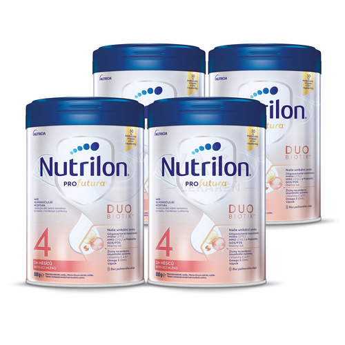 Nutrilon 4 Profutura Duobiotik Batoľacia mliečna výživa (od ukončeného 24. mesiaca) MULTIPACK