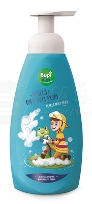 Bupi Kids Detská veselá umývacia pena (jemná modrá)