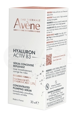 Avene Hyaluron Activ B3 Koncentrované vyhladzujúce sérum