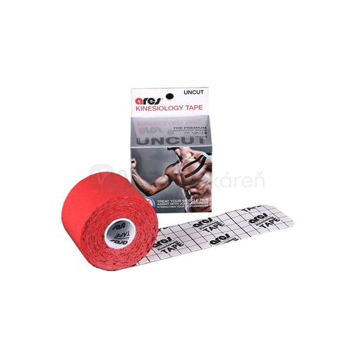 Tejp.paska Kinesio Tape Ares 5cmx5m Cervena