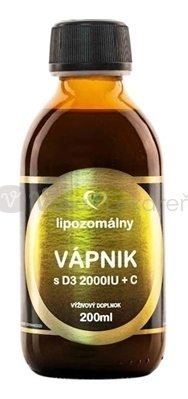 Vesantech Lipozomálny organický VÁPNIK s vit.D3, C