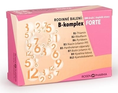 RosenPharma B-komplex Forte Rodinné balenie