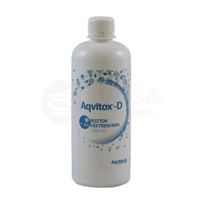 Aqvitox-D Roztok na ošetrenie rán