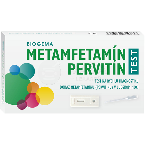 Biogema Metamfetamín (pervitín) test