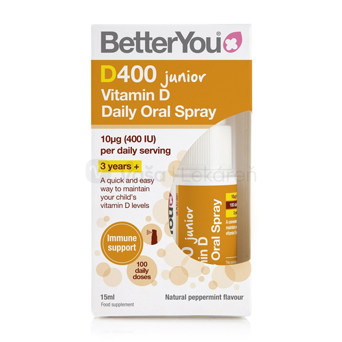 Better You Vitamín D 400 Junior