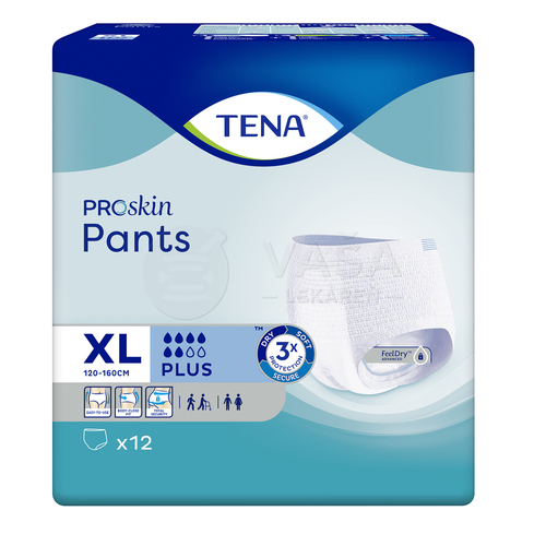Tena Pants Plus X-large [12] 792715 Proskin xxx