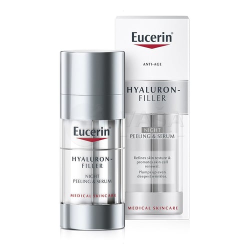 Eucerin Hyaluron-Filler Nočné obnovujúce a vypĺňajúce anti-age sérum