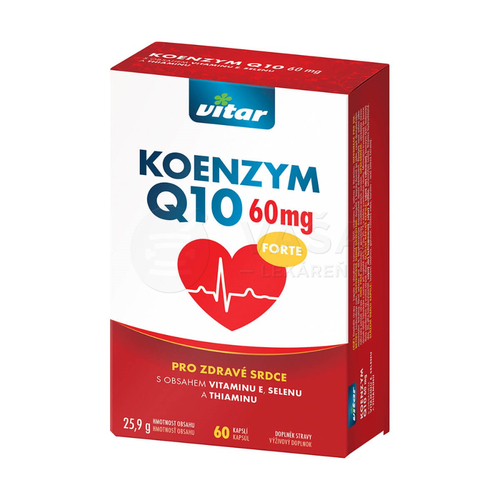 Vitar Koenzým Q10 Forte 60 mg
