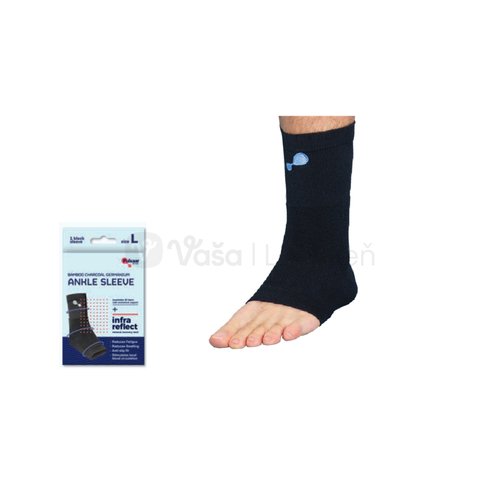 Pulsaar Active Členková bandáž s bambusovým uhlím a germániom, veľ. L