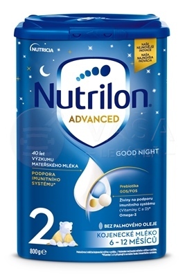 Nutrilon Advanced 2 Good Night Následná mliečna dojčenská výživa (od ukončeného 6. mesiaca)