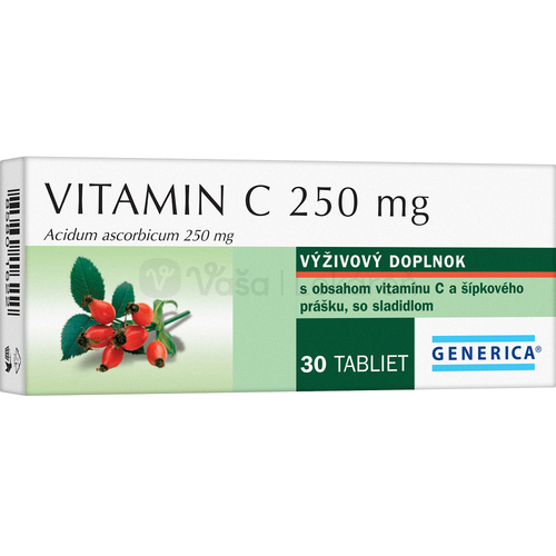 GENERICA Vitamín C 250 mg