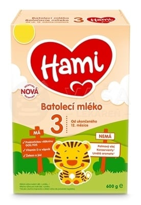 Hami 3 Batoľacie mlieko (od ukončeného 12. mesiaca)