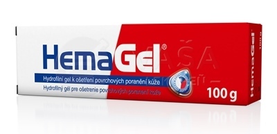 HemaGel Na ošetrenie povrchových poranení