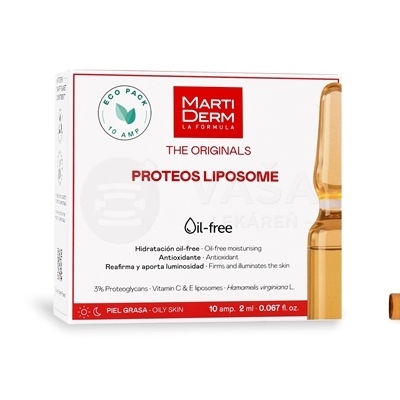 MartiDerm The Originals Proteos Liposome Lipozómové ampulky na mastnú pleť