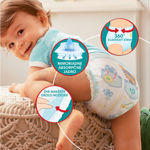 Pampers Pants 7 Detské plienkové nohavičky (15+ kg)