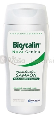 Bioscalin Nova Genina Posilňujúci šampón pre vlasy so sklonom k vypadávaniu