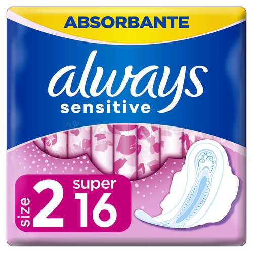 Always Sensitive Super Plus Hygienické vložky (Duopack)