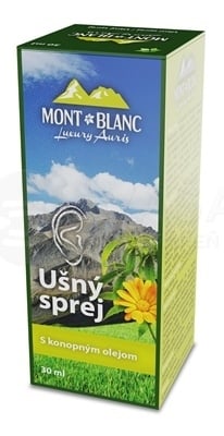 Mont Blanc Luxury Auris Ušný sprej s konopným olejom