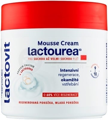 Lactovit Lactourea Regeneračný mousse krém na tvár a telo