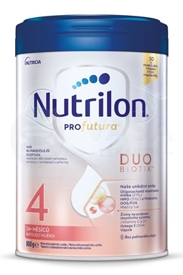 Nutrilon 4 Profutura Duobiotik Batoľacia mliečna výživa (od ukončeného 24. mesiaca)