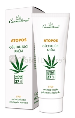 Cannaderm Atopos Ošetrujúci krém na atopiu a psoriázu