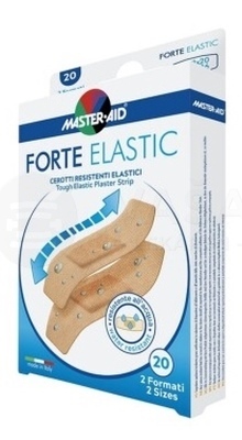 Forte Elastic Elastická vodeodolná náplasť, 2 veľkosti