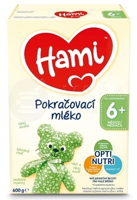 Hami Následné mlieko (od ukončeného 6. mesiaca)