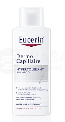Eucerin DermoCapillaire Hypertolerantný šampón na citlivú a alergickú pokožku
