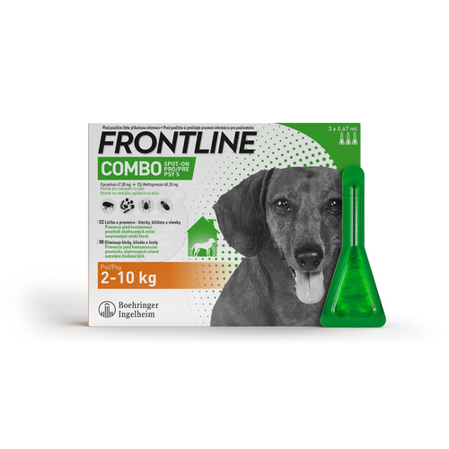 FRONTLINE Combo Spot-On pre psy S (2-10 kg)