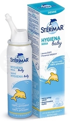 STÉRIMAR Baby hygiena nosa (izotonický roztok morskej vody pre deti od 0 do 3 rokov)