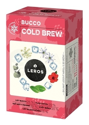 Leros Cold Brew Bucco Bylinná zmes na prípravu ľadového nápoja