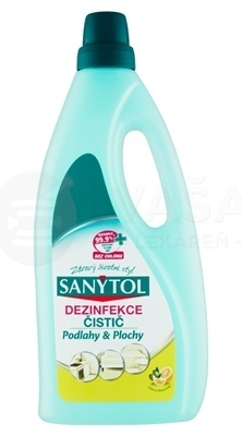 Sanytol Dezinfekcia Antialergénny čistič Podlahy a Plochy