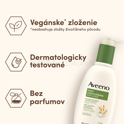 Aveeno Daily Moisturising Telové mlieko