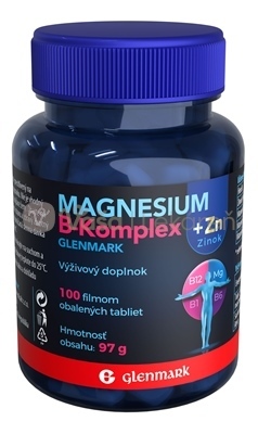 Glenmark Magnesium B-Komplex + Zinok