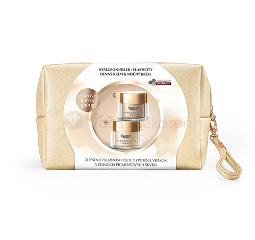 Eucerin Hyaluron-Filler + Elasticity Vianočný set v taštičke