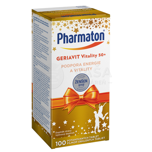 Pharmaton Geriavit Vitality 50+ (Vianočné balenie)
