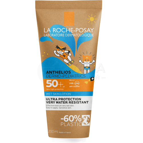 La Roche-Posay Anthelios Dermo Pediatrics Mlieko na opaľovanie pre deti na vlhkú pokožku SPF50+