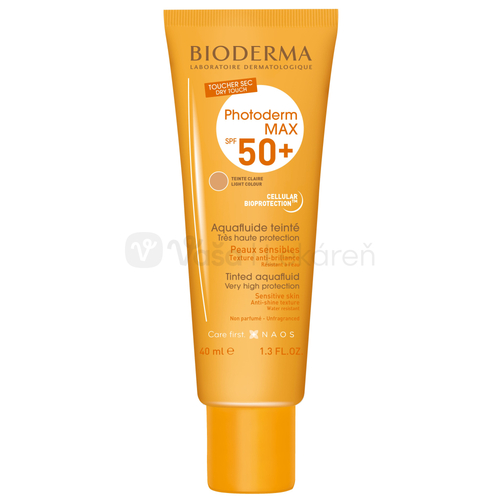 Bioderma Photoderm Aquafluide svetlý suchý krém na opaľovanie SPF50+
